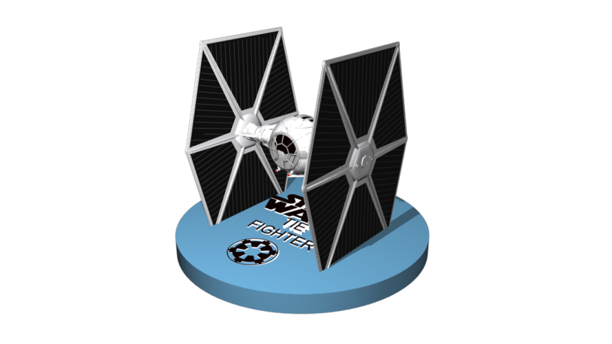 TieFighter to sell 13 cm to printer 3D Print 246861 TieFighter to sell 13 cm to printer 3D Print 246861
