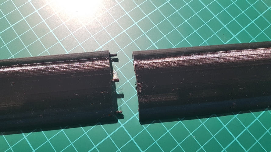 Cable Tunnel (for 4) 3D Print 246875 Cable Tunnel (for 4) 3D Print 246875