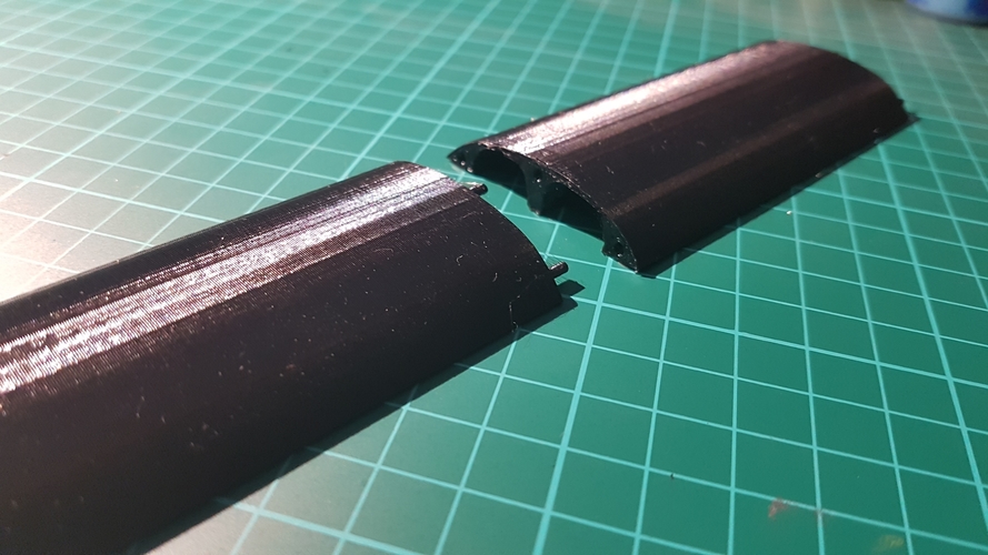 Cable Tunnel (for 4) 3D Print 246876 Cable Tunnel (for 4) 3D Print 246876