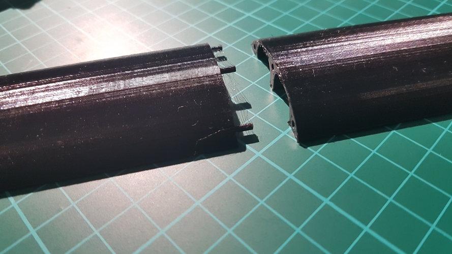 Cable Tunnel (for 4) 3D Print 246880 Cable Tunnel (for 4) 3D Print 246880