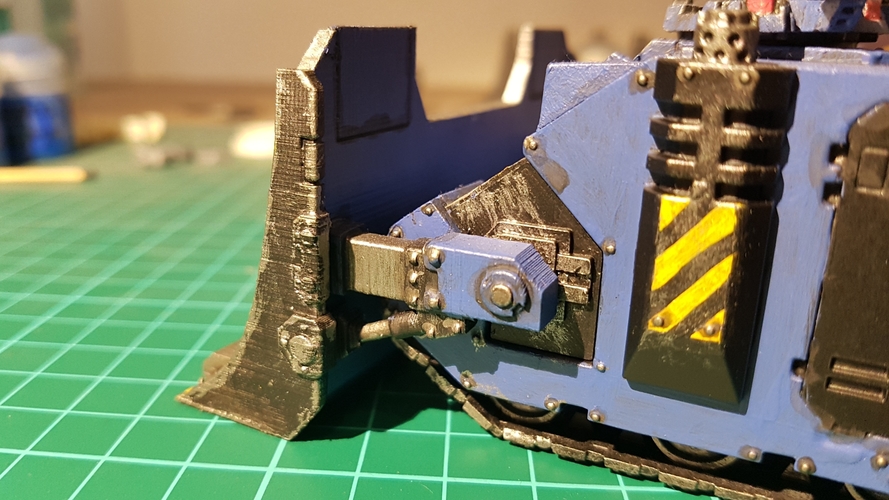 Bulldozer Blade 3D Print 246882 Bulldozer Blade 3D Print 246882
