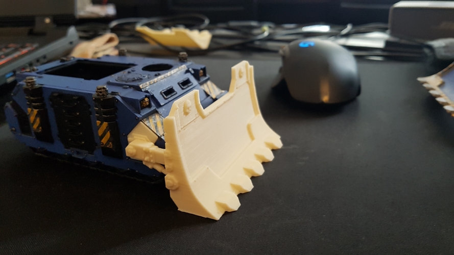 Bulldozer Blade 3D Print 246884 Bulldozer Blade 3D Print 246884