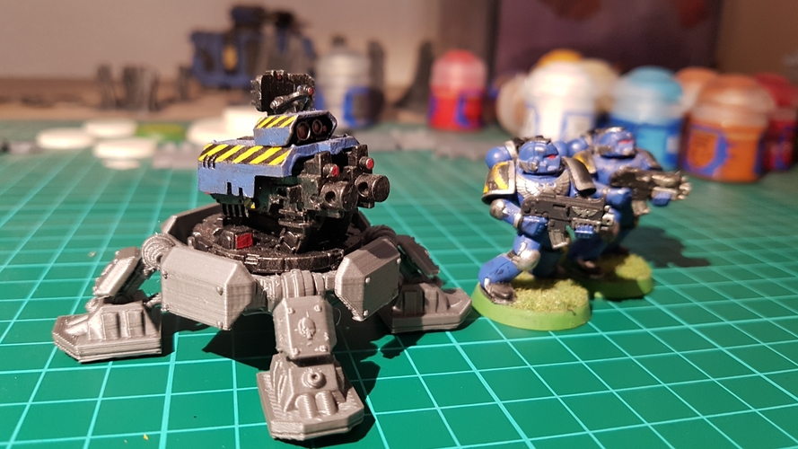 Turret Stand 3D Print 246905 Turret Stand 3D Print 246905
