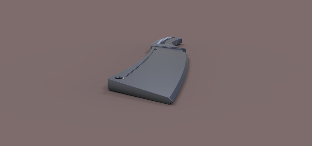 Knife Bladeworx Warmonger 3D Print 247025 Knife Bladeworx Warmonger 3D Print 247025