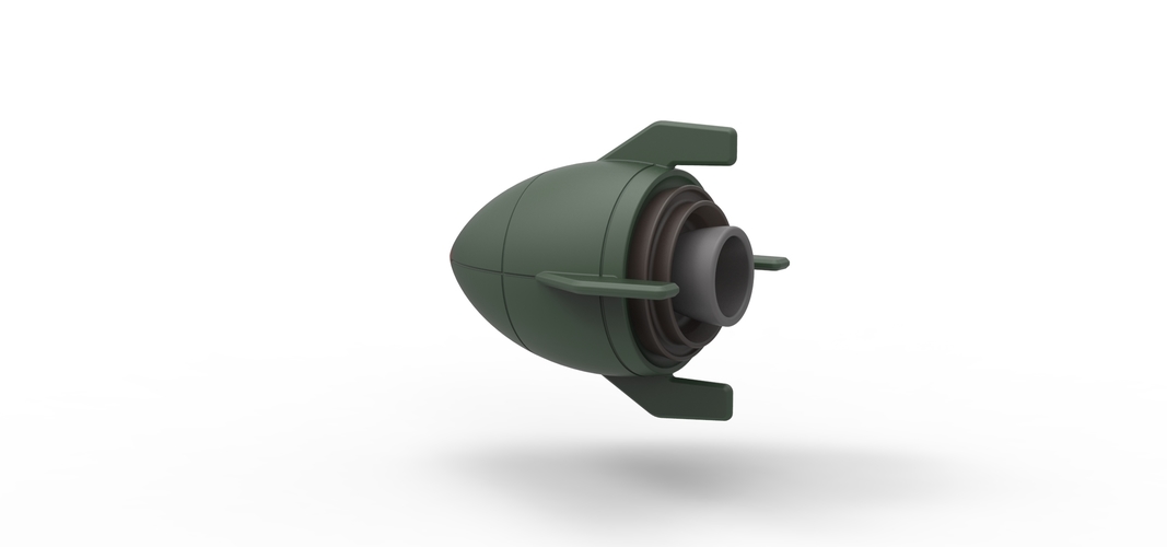Toy Rocket 3D Print 247084 Toy Rocket 3D Print 247084