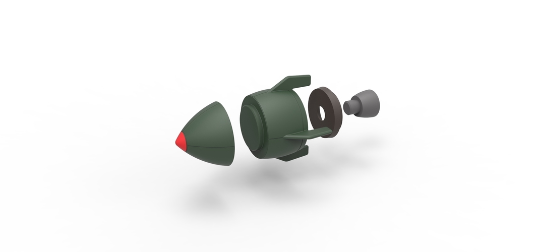 Toy Rocket 3D Print 247088 Toy Rocket 3D Print 247088