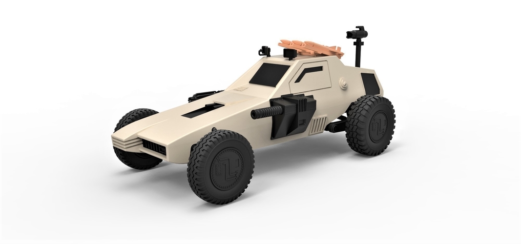 Diecast model Dune buggy from movie Megaforce 1982 Scale 1:24 3D Print 247117 Diecast model Dune buggy from movie Megaforce 1982 Scale 1:24 3D Print 247117