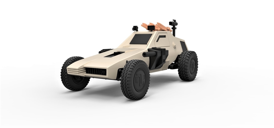 Diecast model Dune buggy from movie Megaforce 1982 Scale 1:24 3D Print 247119 Diecast model Dune buggy from movie Megaforce 1982 Scale 1:24 3D Print 247119