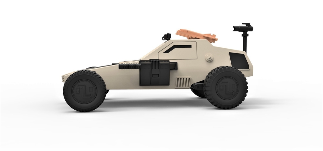Diecast model Dune buggy from movie Megaforce 1982 Scale 1:24 3D Print 247122 Diecast model Dune buggy from movie Megaforce 1982 Scale 1:24 3D Print 247122