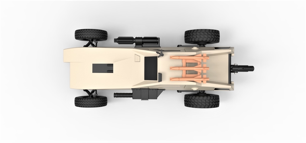 Diecast model Dune buggy from movie Megaforce 1982 Scale 1:24 3D Print 247124 Diecast model Dune buggy from movie Megaforce 1982 Scale 1:24 3D Print 247124