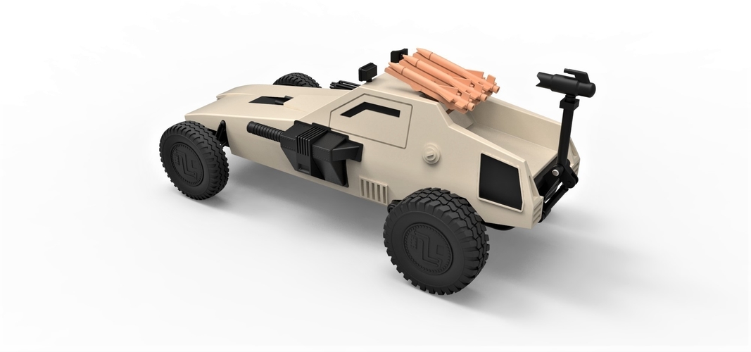 Diecast model Dune buggy from movie Megaforce 1982 Scale 1:24 3D Print 247125 Diecast model Dune buggy from movie Megaforce 1982 Scale 1:24 3D Print 247125