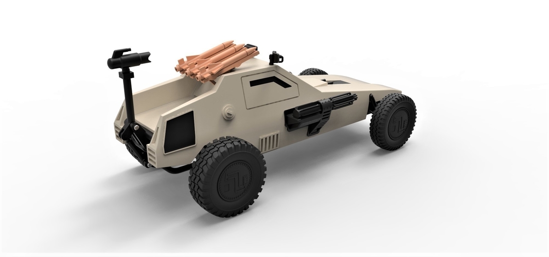 Diecast model Dune buggy from movie Megaforce 1982 Scale 1:24 3D Print 247131 Diecast model Dune buggy from movie Megaforce 1982 Scale 1:24 3D Print 247131