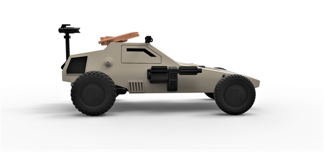 Diecast model Dune buggy from movie Megaforce 1982 Scale 1:24 3D Print 247133 Diecast model Dune buggy from movie Megaforce 1982 Scale 1:24 3D Print 247133