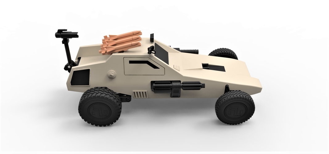 Diecast model Dune buggy from movie Megaforce 1982 Scale 1:24 3D Print 247134 Diecast model Dune buggy from movie Megaforce 1982 Scale 1:24 3D Print 247134