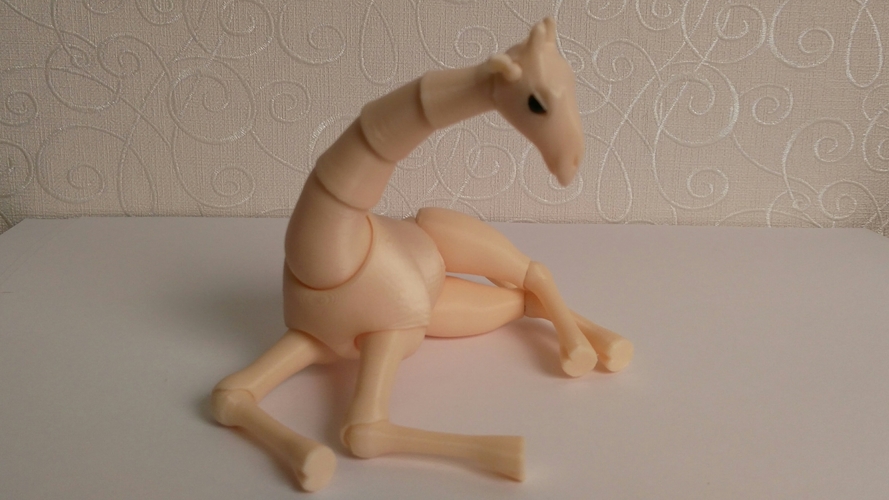 Giraffe BJD 3D Print 247160 Giraffe BJD 3D Print 247160