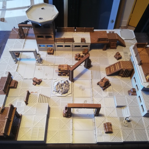 Industrial Sector Omicron - Huge Tiles Bundle 3D Print 247326 Industrial Sector Omicron - Huge Tiles Bundle 3D Print 247326