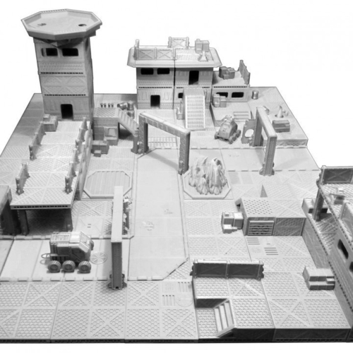 Industrial Sector Omicron - Huge Tiles Bundle 3D Print 247327 Industrial Sector Omicron - Huge Tiles Bundle 3D Print 247327