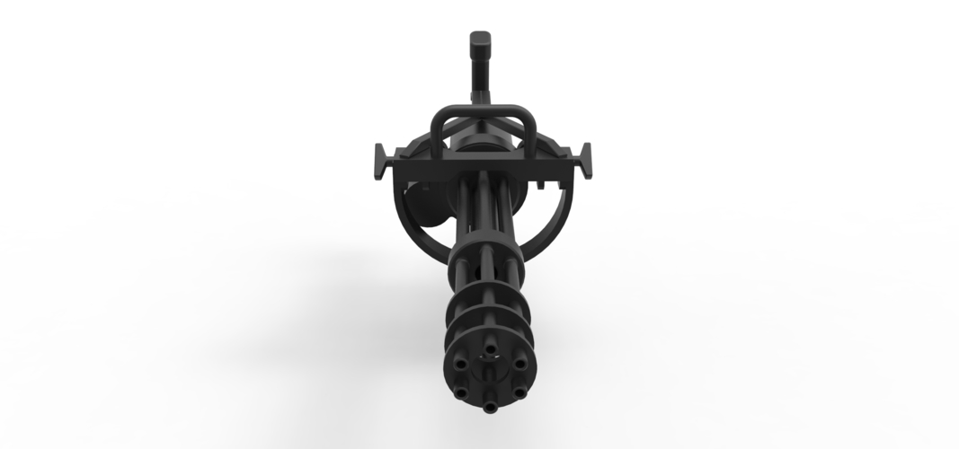 Diecast model Machine gun M134 Scale 1:4 3D Print 247345 Diecast model Machine gun M134 Scale 1:4 3D Print 247345