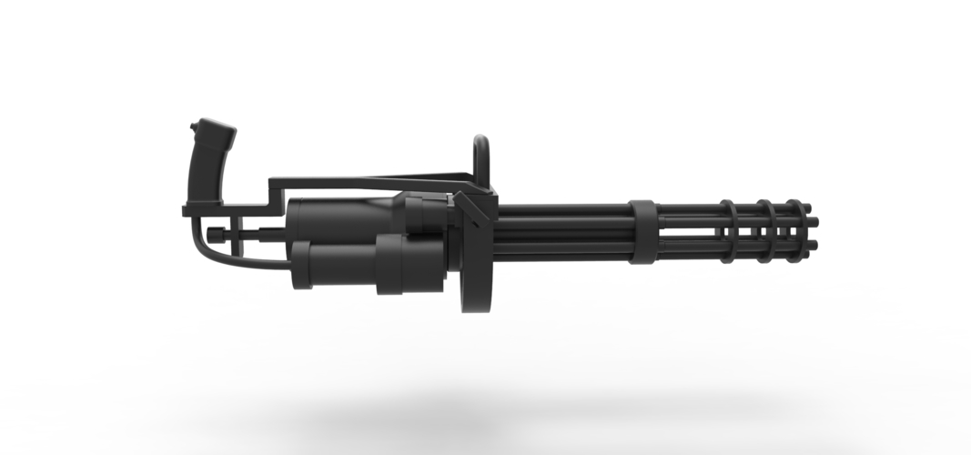 Diecast model Machine gun M134 Scale 1:4 3D Print 247351 Diecast model Machine gun M134 Scale 1:4 3D Print 247351