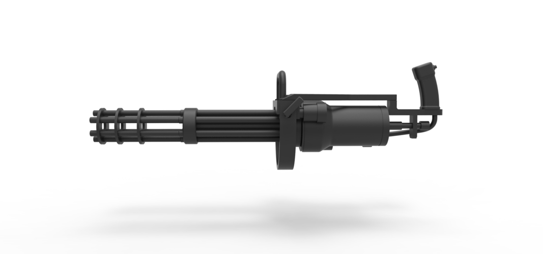 Diecast model Machine gun M134 Scale 1:4 3D Print 247353 Diecast model Machine gun M134 Scale 1:4 3D Print 247353