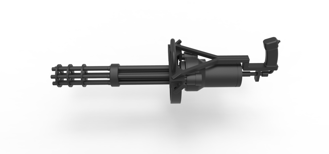 Diecast model Machine gun M134 Scale 1:4 3D Print 247354 Diecast model Machine gun M134 Scale 1:4 3D Print 247354