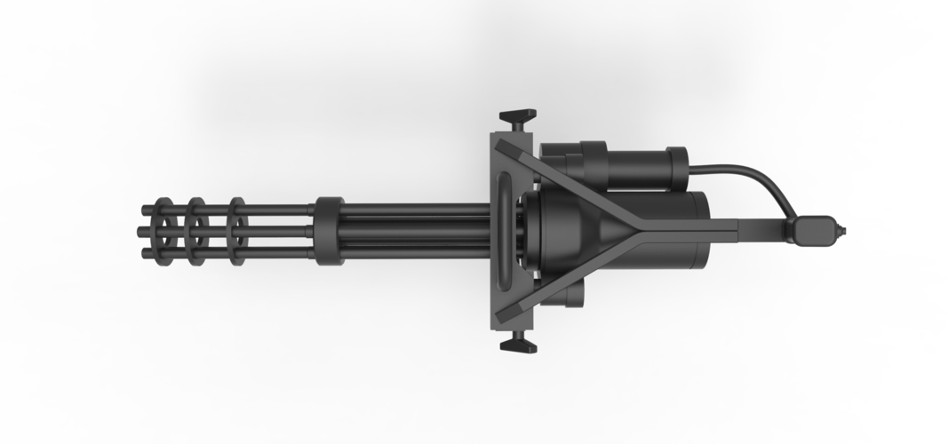 Diecast model Machine gun M134 Scale 1:4 3D Print 247355 Diecast model Machine gun M134 Scale 1:4 3D Print 247355