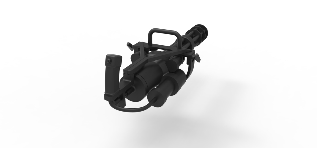 Diecast model Machine gun M134 Scale 1:4 3D Print 247357 Diecast model Machine gun M134 Scale 1:4 3D Print 247357