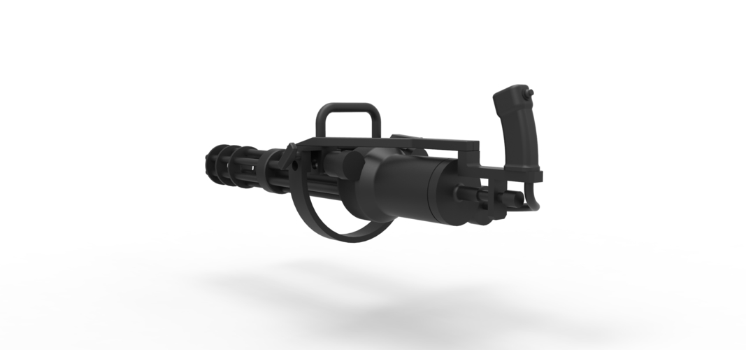 Diecast model Machine gun M134 Scale 1:4 3D Print 247362 Diecast model Machine gun M134 Scale 1:4 3D Print 247362