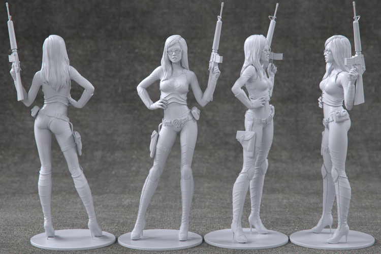 Baroness 3D Print 247403