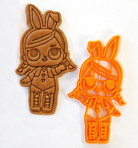 Lol doll cookie cutter 3D Print 247466 Lol doll cookie cutter 3D Print 247466