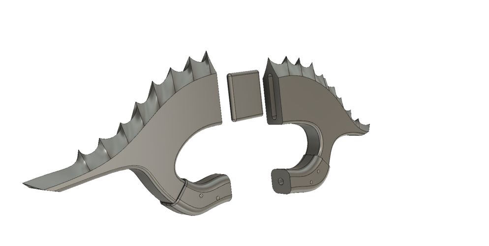 Andorian Dulling blades Star Trek 3D Print 247469 Andorian Dulling blades Star Trek 3D Print 247469
