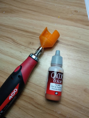 Paint Bottle Shaker Attachment 3D Print 247501 Paint Bottle Shaker Attachment 3D Print 247501