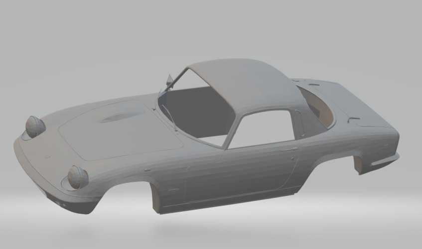 LOTUS ELAN slot car diecast 3D Print 247504 LOTUS ELAN slot car diecast 3D Print 247504