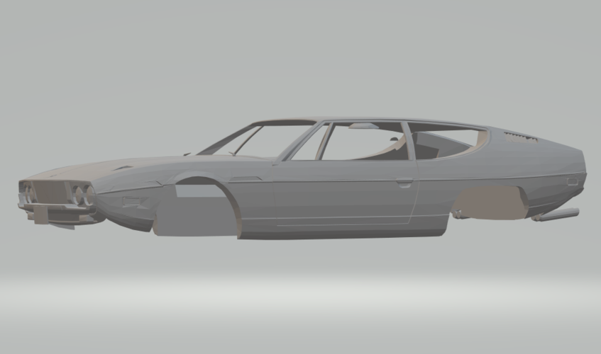Lamborghini Espada_S3 3D Print 247508 Lamborghini Espada_S3 3D Print 247508