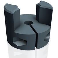 Coupling with flexible center part - Thumbnail 2