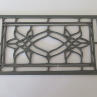 Small Stainedglass windows 1:12 3D Printing 247685