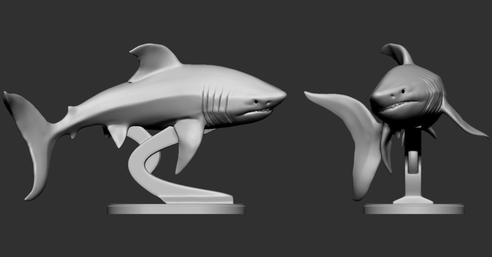 Shark 3D Print 247698 Shark 3D Print 247698