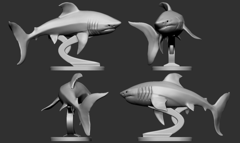 Shark 3D Print 247703 Shark 3D Print 247703