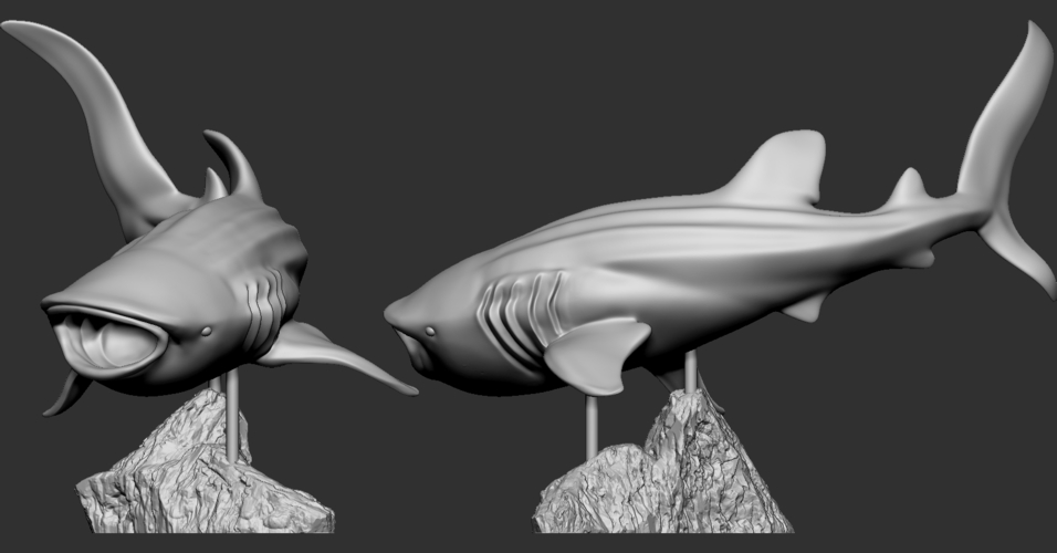 Whale Shark 3D Print 247725 Whale Shark 3D Print 247725