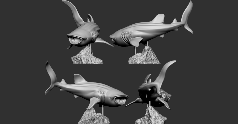 Whale Shark 3D Print 247729 Whale Shark 3D Print 247729
