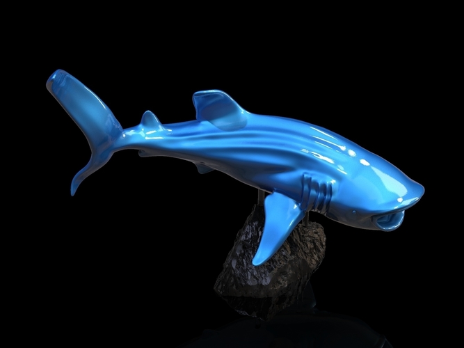 Whale Shark 3D Print 247733 Whale Shark 3D Print 247733