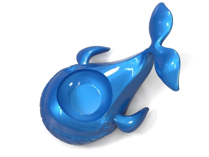 Whale Flowerpot 3D Print 247745 Whale Flowerpot 3D Print 247745