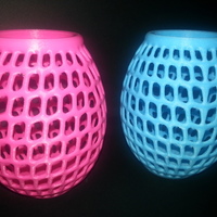 Small Egg Vase Bowl Holder Basket Thing 3D Printing 2480