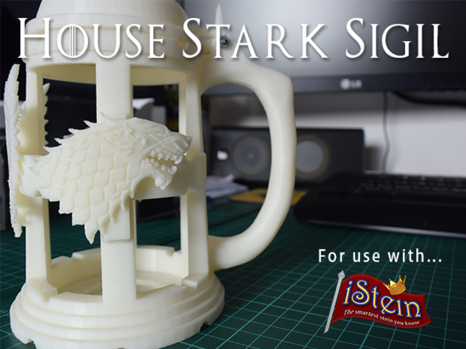 iStein - House Stark Sigil (GoT) 3D Print 24814