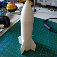 Small Mini missile model 3D Printing 248140