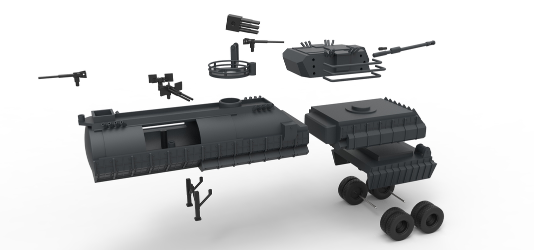 Diecast model Dreadnought from the movie Death race Scale 1:43 3D Print 248167 Diecast model Dreadnought from the movie Death race Scale 1:43 3D Print 248167