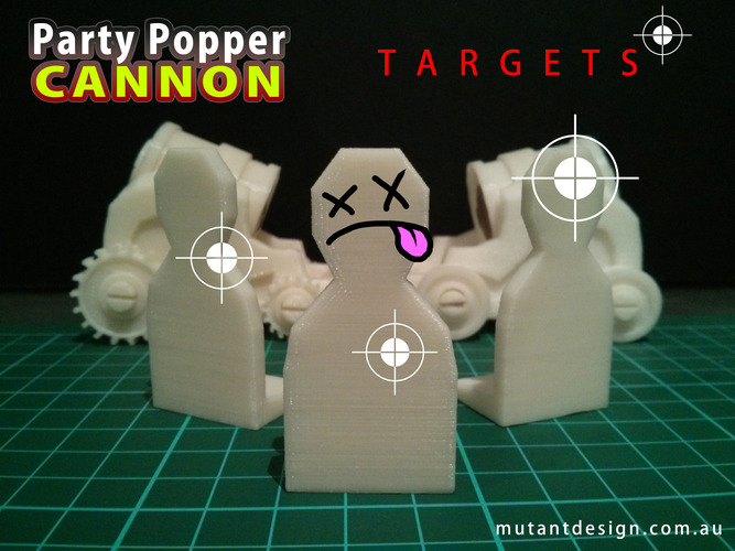 Cannon Fodder - Party Popper Cannon 3D Print 24817