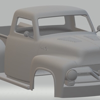 Small Ford F250 1955 Printable Body Truck 3D Printing 248184