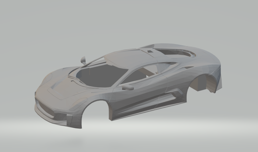 Jaguar_C-X75 3D Print 248220 Jaguar_C-X75 3D Print 248220