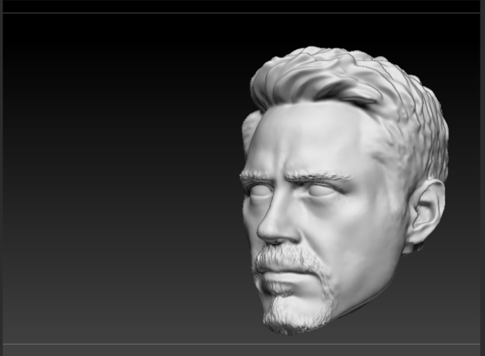 Head Tony Stark 3D Print 248231 Head Tony Stark 3D Print 248231
